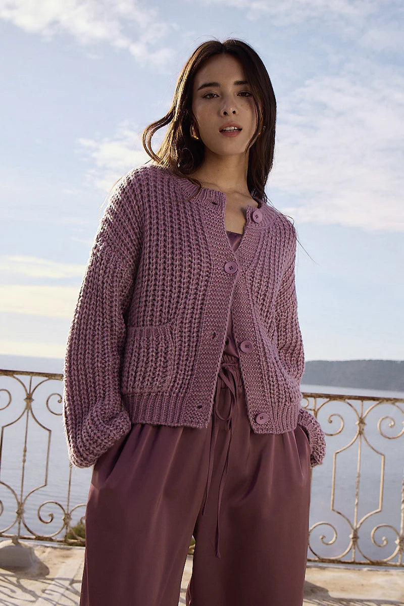 Molly Bracken Mauve Cardigan