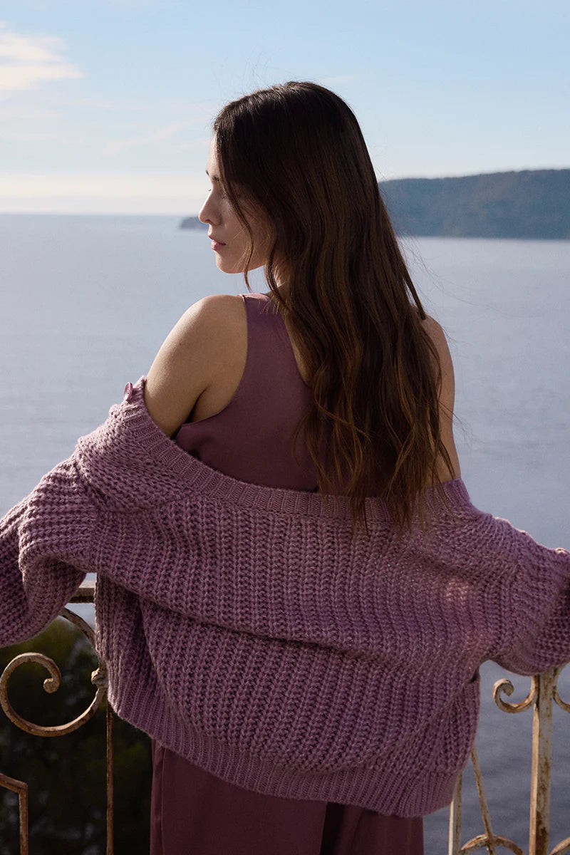 Molly Bracken Mauve Cardigan
