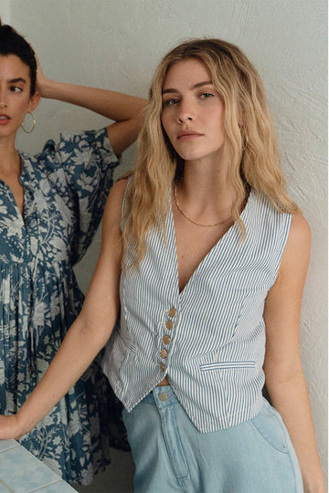 Molly Bracken Stripe Vest