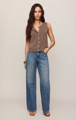 Z Supply Syd Linen Knit Tank Vest