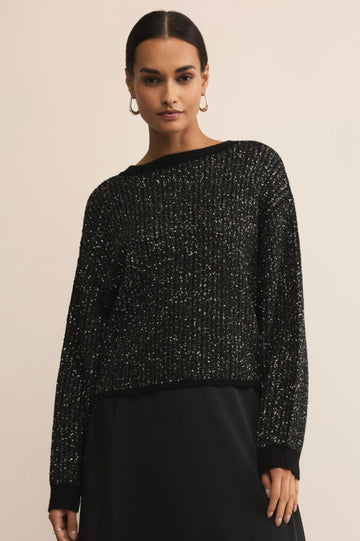 Z Supply Gleam Sequin Sweater