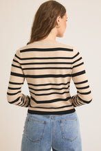 Stripe Knit Top