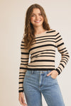 Stripe Knit Top