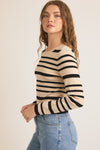 Stripe Knit Top