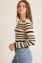 Stripe Knit Top