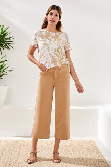 Tribal Comfort Stretch High Rise Palazzo Pants