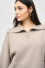 Taupe Melange Top