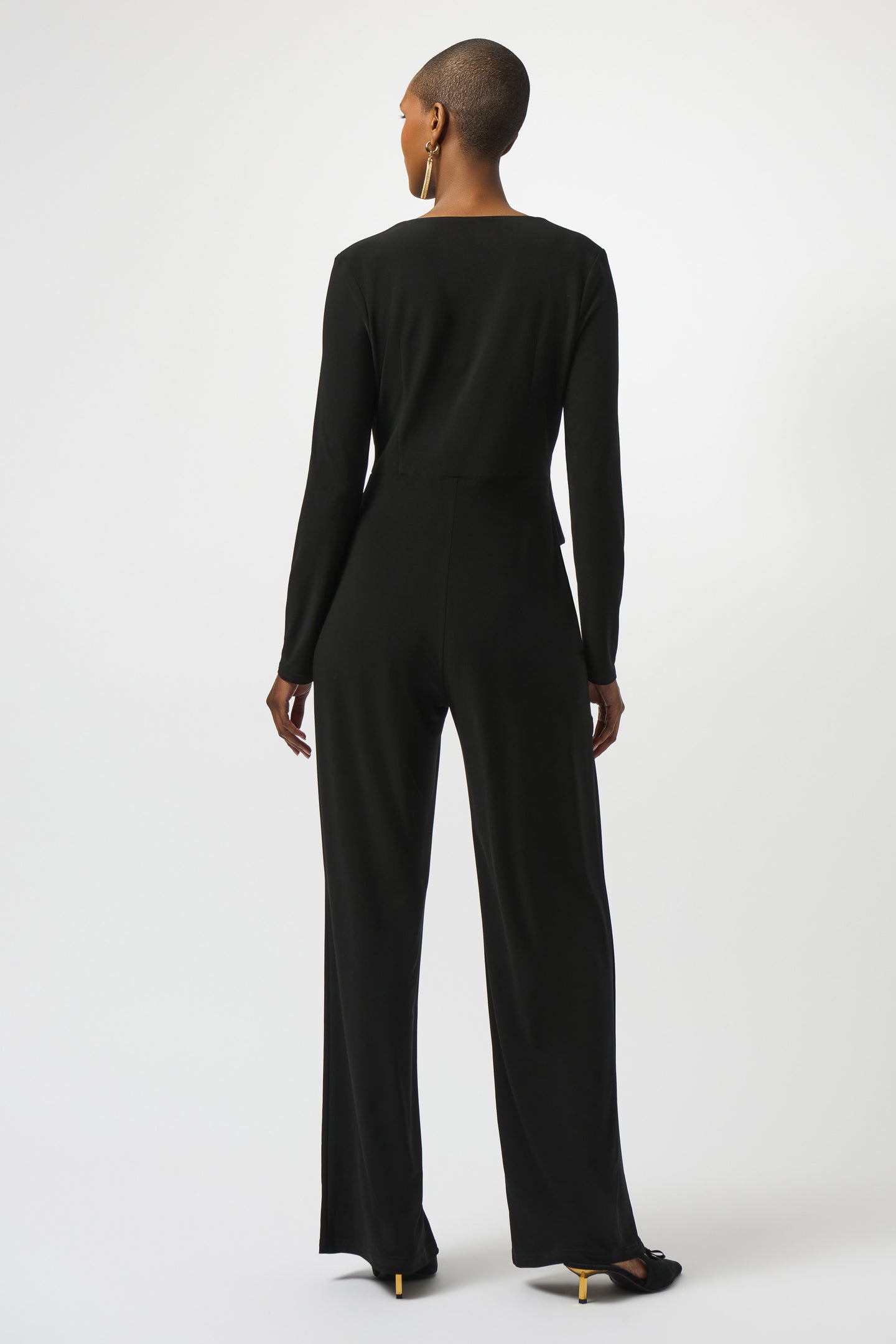 Joseph Ribkoff Black Wide Leg Jumpsuit