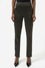Joseph Ribkoff Foiled Slim Pant