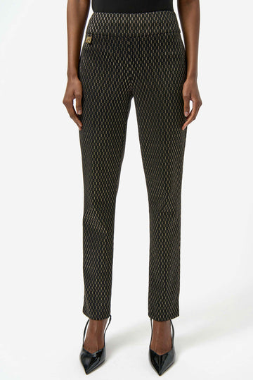 Joseph Ribkoff Foiled Slim Pant