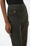 Joseph Ribkoff Foiled Slim Pant