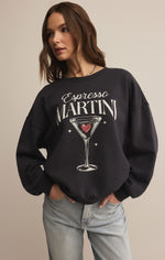 Z Supply Oversized Martini Sweatshirt