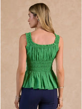 Ruffled Sweetheart Sleeveless Top