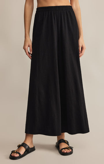 Z Supply Black Scout Textured Slub Pant