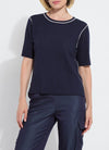 Odessa reversible Knit Short Sleeve Tee