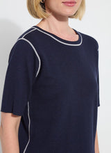 Odessa reversible Knit Short Sleeve Tee