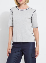 Odessa reversible Knit Short Sleeve Tee