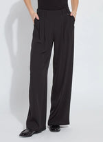 Lysse Darcy Pleated Wide Leg Trouser