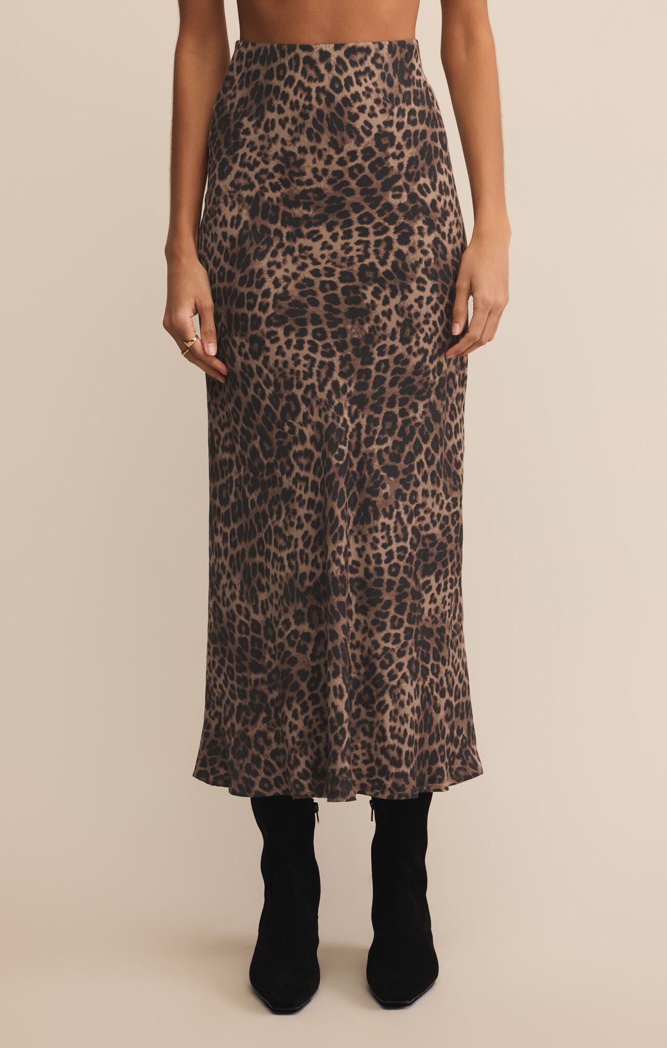 Z Supply Izabel Leopard Skirt