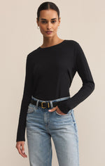 Z Supply Modern Slub Long Sleeve Top