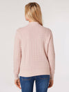 Scallop Pointelle Sweater