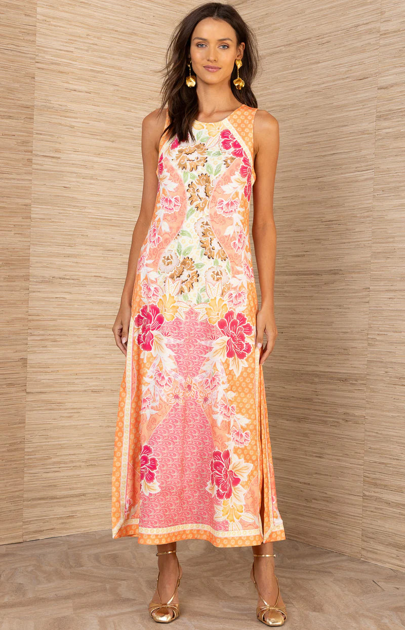 Hale Bob Zinnia Jersey Maxi Dress