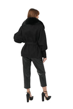 Love Token Halley black belted jacket, back view