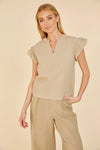 Linen Cabo Top