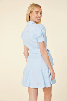 Linen Belted Dress