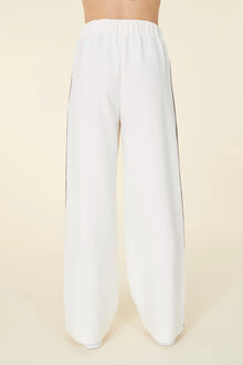 Racer Stripe Wide Leg Pant