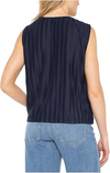 Liverpool Sleeveless Crew Neck Knit Top