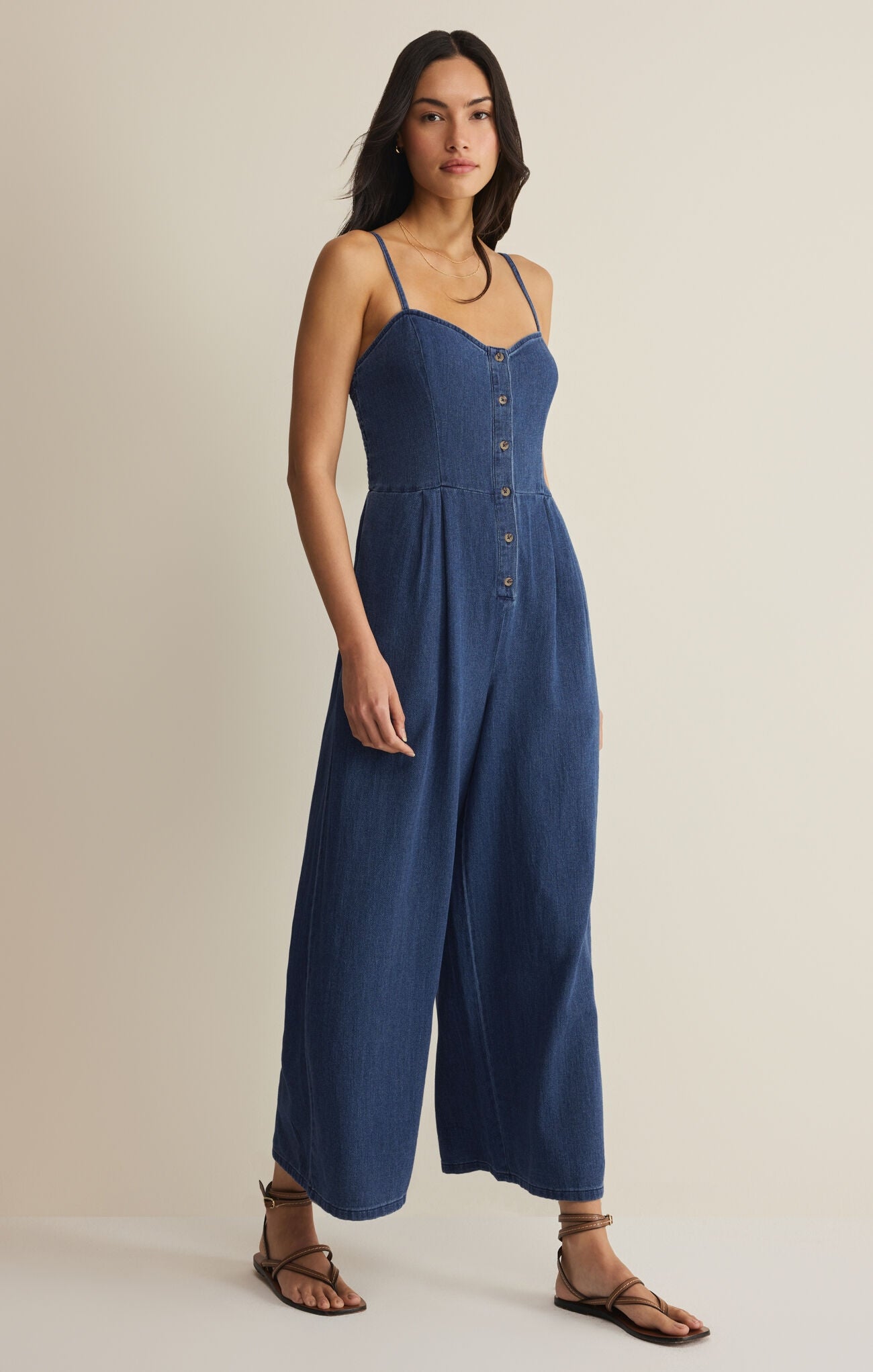 Z Supply Angel Eyes Twill Jumpsuit