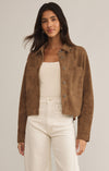 Z Supply All Day Cropped Suede Jacket