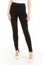 Pull On Ponti Skinny Black Pants