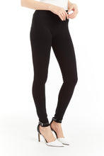 Pull On Ponti Skinny Black Pants