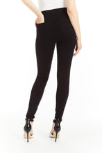 Pull On Ponti Skinny Black Pants