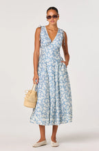 Astr Emmery Floral Wrap Midi Dress