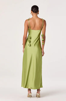 Astr Hera Satin Maxi Dress