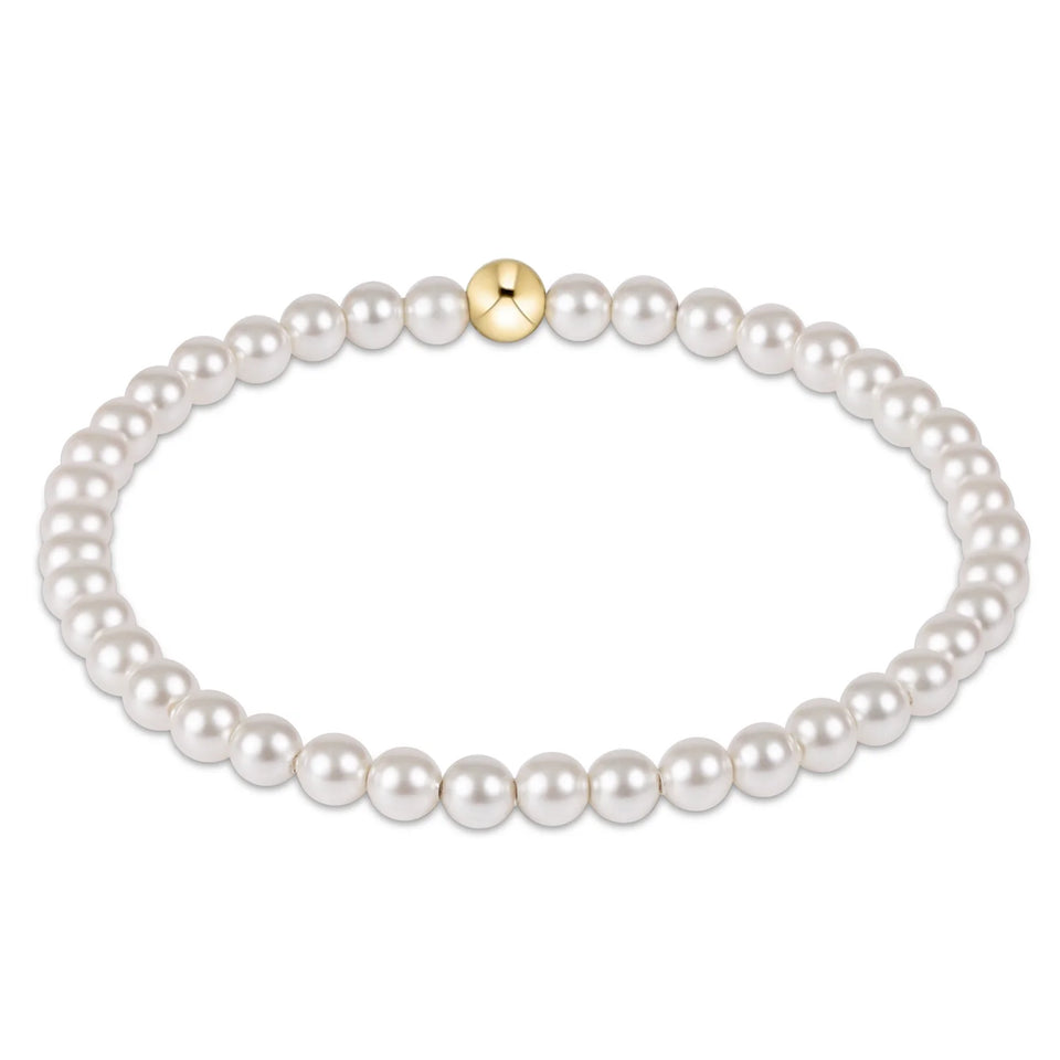 Enewton Classic Pearl 4mm Bead Bracelet
