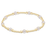 Purpose Pearl 4mm Gold Bracelet