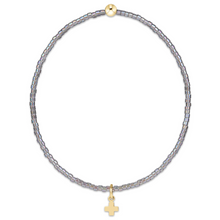 Enewton Hope Classic Morning Mist Bracelet in Signature Cross Small Gold Charm