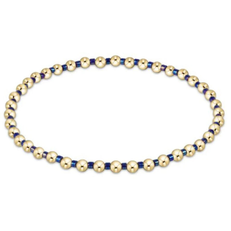 Enewton Hope Grateful Bracelet - Blue Metallic