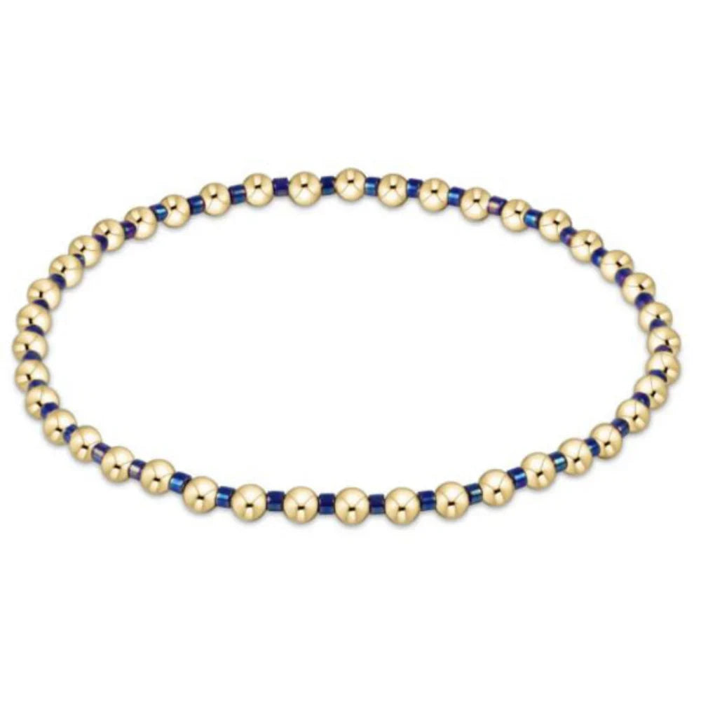 Enewton Hope Grateful Bracelet - Blue Metallic