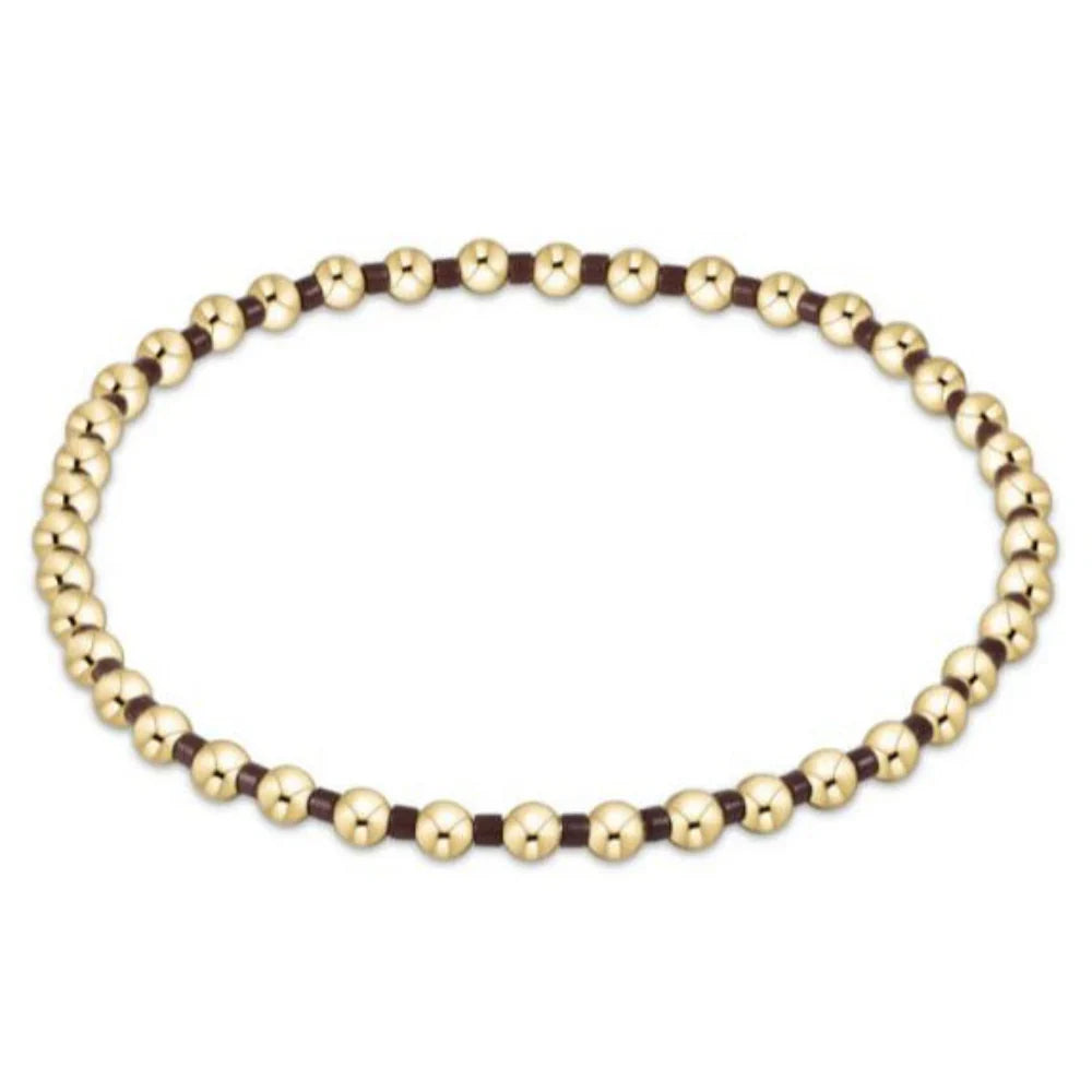 Enewton Hope Grateful Bracelet - Chocolate