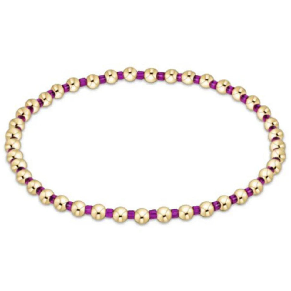 Enewton Hope Grateful Bracelet - Fuchsia