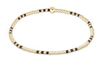 Enewton Hope Joy Pattern 2mm bead Bracelet - Chocolate
