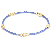 Enewton Hope Purpose Gold Bracelet in Bright Blue