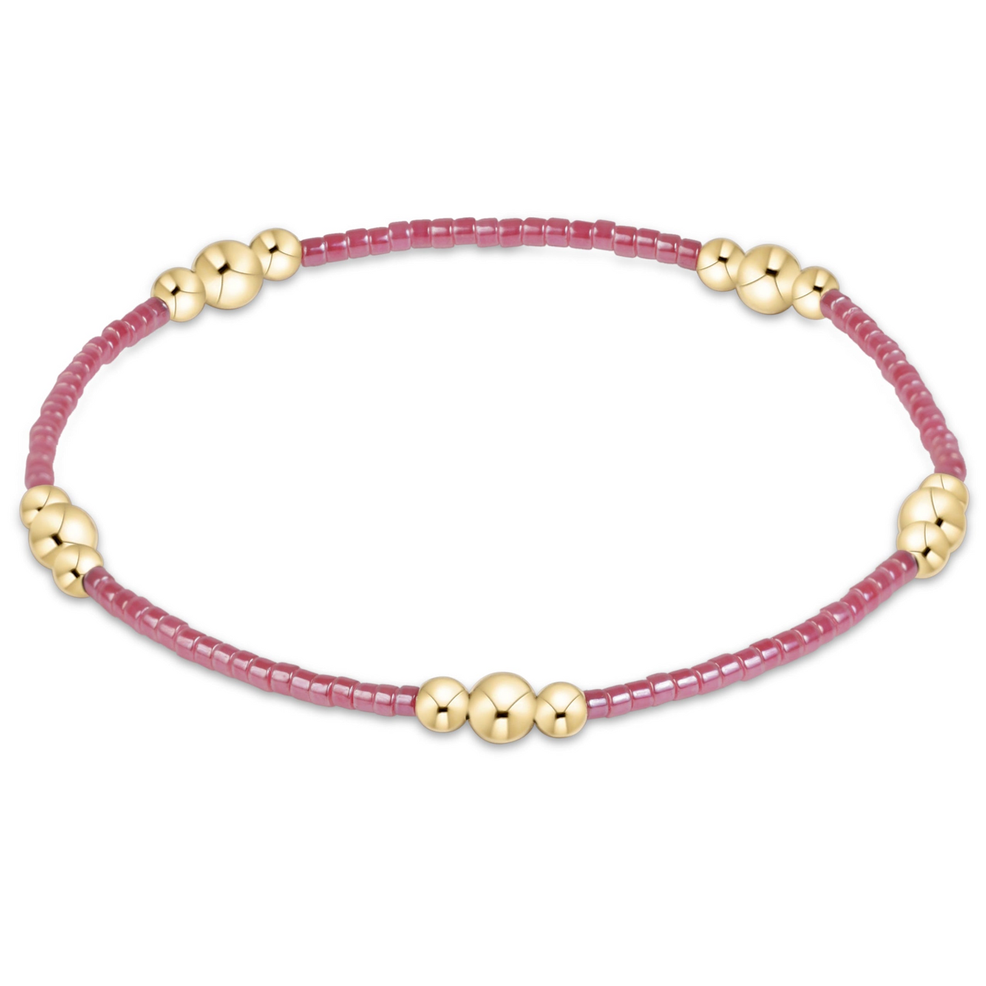 Enewton Hope Purpose Gold Bracelet in Pink Champagne