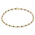 Enewton Hope Sincerity Pattern 2mm Bead Bracelet - Chocolate