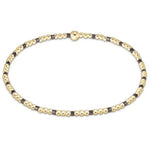 Enewton Hope Sincerity Pattern 2mm Bead Bracelet - Taupe